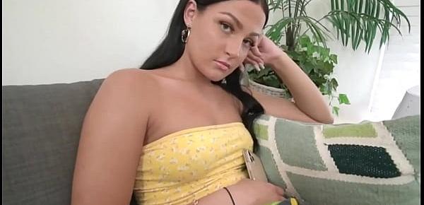  Big ass petite latin teen stepsister Mila getting some family sex with stepbro after break up